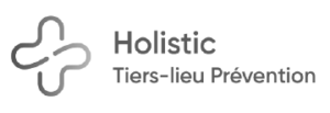 Logo Holistic noir et blanc